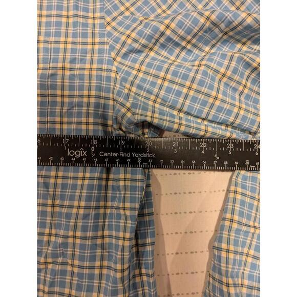 LL Bean Classic Plaid Button-Up Shirt Size Medium Regular - Picture 8 of 10